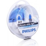 Автомобильная лампочка Philips DiamondVision H1 12V 55W (комплект: 2шт.)