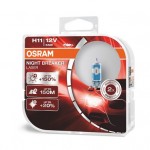 Автомобильные лампочки Osram Night Breaker Laser (NG) H11 55W 12V (Комплект: 2шт.)