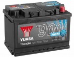 Батарея аккумуляторная Yuasa YBX9000 AGM Start-Stop Plus 12В 70Ач 760A(EN) R+