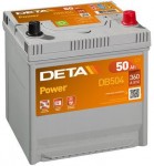 Батарея аккумуляторная Deta Power 12В 50Ач 360A(EN) R+