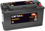 Батарея аккумуляторная Deta Standart 12В 90Ач 720A(EN) R+
