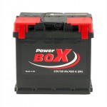 Батарея аккумуляторная PowerBox 12В 50Ач 450A(EN) L+