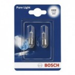 Автомобильные лампочки Bosch Pure Light H6W 12V 6W (2 шт.) блистер