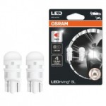 Автомобильные лампочки Osram LEDriving W5W 0,8W 12V W2.1x9.5d красный (2 шт.) 