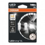 Автомобильные лампочки Osram LEDriving W5W 0,8W 12V W2.1x9.5d желтые (2 шт.) 