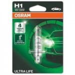 Автомобильная лампочка Osram Ultra Life H1 55 W 12 V (блистер)