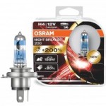 Автомобильная лампочка Osram Night Breaker 200 H4 12V (Комплект: 2шт.)