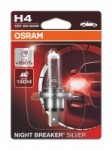 Автомобильная лампочка Osram Night Breaker Silver H4 60/55W 12V