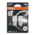 Автомобильные лампочки Osram LEDriving P21W 12V 1,4W BA15s красный (2 шт.)