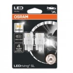 Автомобильные лампочки Osram LEDriving W21/5W 12V 5W W3x16q желтые (2 шт.)