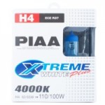 Автомобильные галогеновые лампочки PIAA Xtreme White Plus 4000 К H4 HE-303 (2шт)