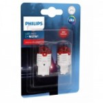 Автомобильные лампочки Philips Ultinon Pro3000 К LED W21W красный (2 шт.)