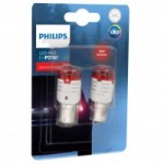 Автомобильные лампочки Philips Ultinon Pro3000 К LED P21W красный (2 шт.)