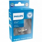 Автомобильная лампочка Philips Ultinon Pro6000 К LED C5W 12V 6000 К (30 мм)