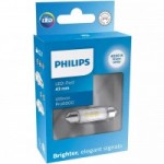 Автомобильная лампочка Philips Ultinon Pro6000 К LED C5W 12V 4000 К (43 мм)