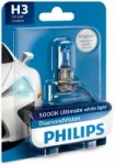 Автомобильная лампочка Philips DiamondVision H3 5000 К 12336DVB1