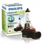 Автомобильная лампочка Philips LongLife EcoVision H11 12V 55W