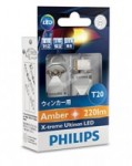 Автомобильные лампочки Philips X-tremeUltinon LED WY21W (2 шт.) 12763X2