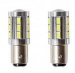 Автолампа P21/5W 12V 4W BAY15d LED (6000K/510/150 lm/5x Long life) Ice white (2шт.)