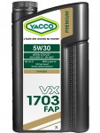 Масло моторное Yacco Vx 1703 Fap 5W-30, 1 л (3017) Yacco 3017