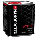 Масло трансмиссионное Nanoprotec ATF III, 1 л (NP2307501) Nanoprotec NP 2307 501