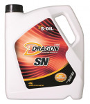 Масло моторное S-Oil DRAGON SN 10W-30, 4 л (DSN10304) S-Oil DSN10304