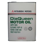 Масло моторное Mitsubishi DiaQueen SN/GF-5 5W-30, 4 л (MZ102701) Mitsubishi MZ102701
