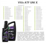 Масло трансмиссионное DYADE Lubricants Vitis ATF UNI X , 1 л (081146) Dyade Lubricants 081146