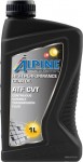 Масло трансмиссионное ALPINE ATF CVT, 1 л (0101611) ALPINEOIL 0101611