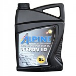 Масло трансмиссионное ALPINE ATF Dexron II-D, 5 л (0100642) ALPINEOIL 0100642