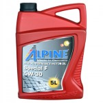 Масло моторное ALPINE Special F 5W-30, 5 л (0100182) ALPINEOIL 0100182