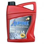 Масло моторное ALPINE RSL LA 5W-30, 4 л (0100309) ALPINEOIL 0100309