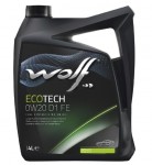 Масло моторное Wolf ECOTECH D1 FE 0W-20, 4л (8331749) Wolf 8331749