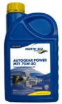 Масло трансмиссионное North Sea Lubricants AUTOGEAR POWER MTF 75W-80, 1 л (73381) North Sea Lubricants 7338/1