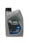 Масло моторное S-Oil DRAGON CJ-4/SL 10W-40, 1 л (DCJ10401) S-Oil DCJ10401