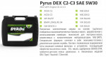 Масло моторное DYADE Lubricants Pyrus DEX C2-C3 5W-30, 20 л (574297) Dyade Lubricants 574297