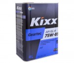 Масло трансмиссионное КІХХ GEARTEC FF GL-4 75W-85, 4 л (GS1131239) Kixx GS1131239