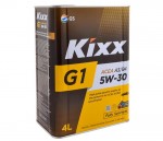 Масло моторное KIXX G1 A3/B4 5W-30 API SN/CF, 4 л (GS1131526) Kixx GS1131526