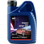 Масло моторное Vatoil Super Plus 20W-50, 1 л (50379) Vatoil 50379