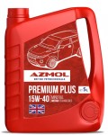 Масло моторное AZMOL Premium Plus 15W-40, 5 л (AZMOLPREMIUMPLUS15W405Л) Azmol AZMOL PREMIUM PLUS 15W-40, 5 Л