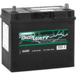 Аккумулятор GIGAWATT ASIA ПРАВ [+] 12V 45AH 330A