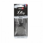 Автомобильный ароматизатор воздуха полимерный NOWAX X Bag DELUXE -Silver