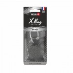 Автомобильный ароматизатор воздуха полимерный NOWAX X Bag DELUXE -Black