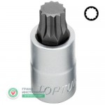 Головка с насадкой SPLINE M6 L55мм 1/2 ;