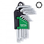 Набор Г-обр. ключей TORX T10-T50 9ед.