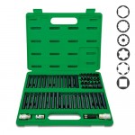 Набор бит TORX, HEX, SPLINE, RIBE, SQ 60ед.