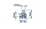 Автолампа NARVA 48720 H2 24V 70W X511