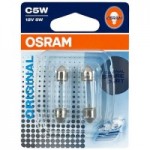 Автомобільні лампочки Osram 6418-02B SV8.5 (T11x36), C5W 12 V (к-кт 2 шт.)
