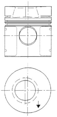 Поршень MB OM364 (97.50mm/STD) (палец 36x82.5)