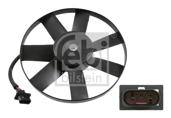 Вентилятор радиатора (электрический) Skoda Fabia/Octavia/VW Golf iV 1.0-1.4 16V 99-07